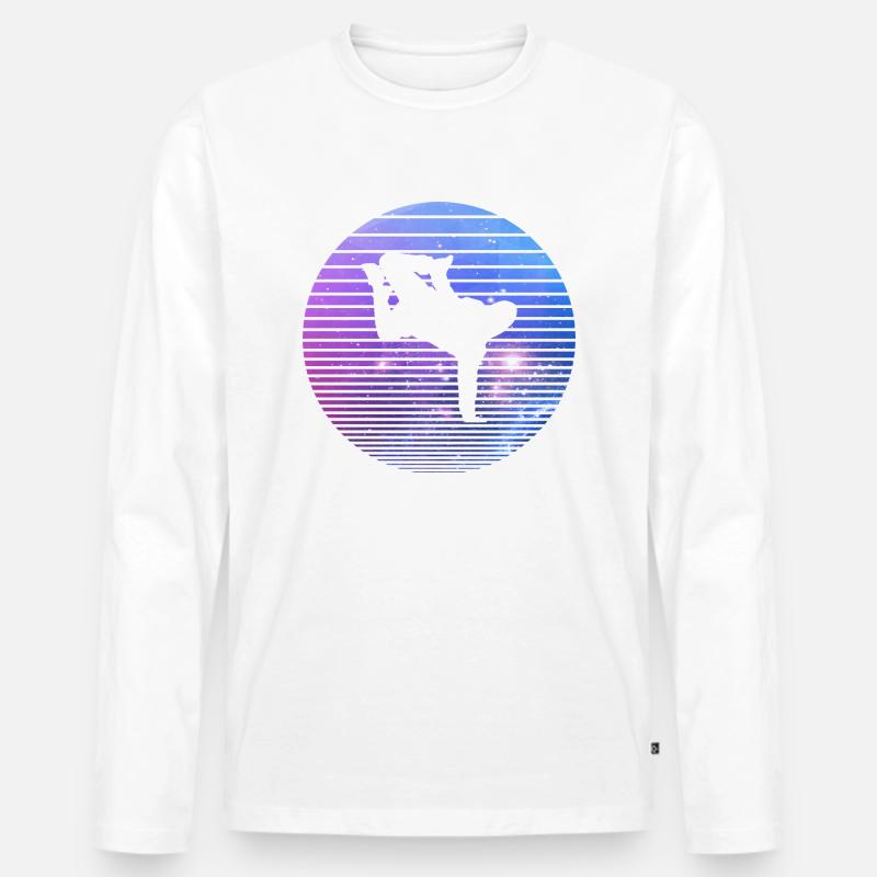 Breakdance - Männer Premium Bio Langarmshirt - undefined