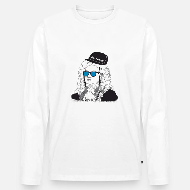 I can Handel it! Don't worry - Chormitglieder Chor - Männer Premium Bio Langarmshirt - Weiß
