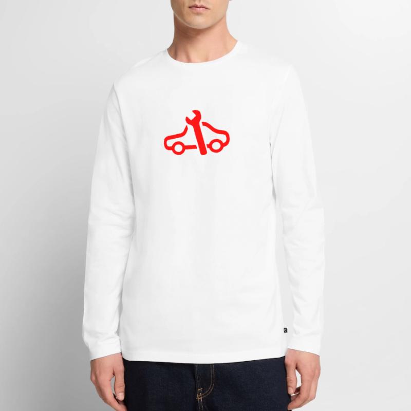 Indicator light workshop Men's Premium Organic Long Sleeve Shirt