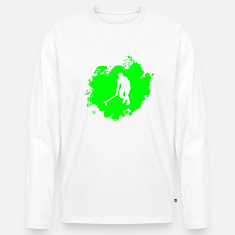 Hockey - Männer Premium Bio Langarmshirt - undefined