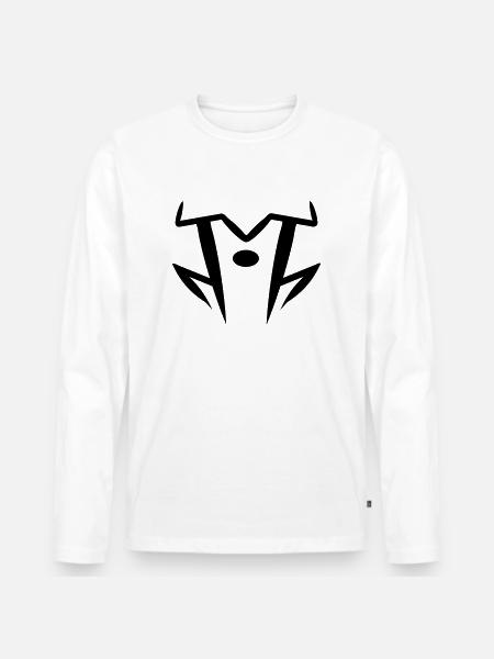hord - Männer Premium Bio Langarmshirt - Weiß