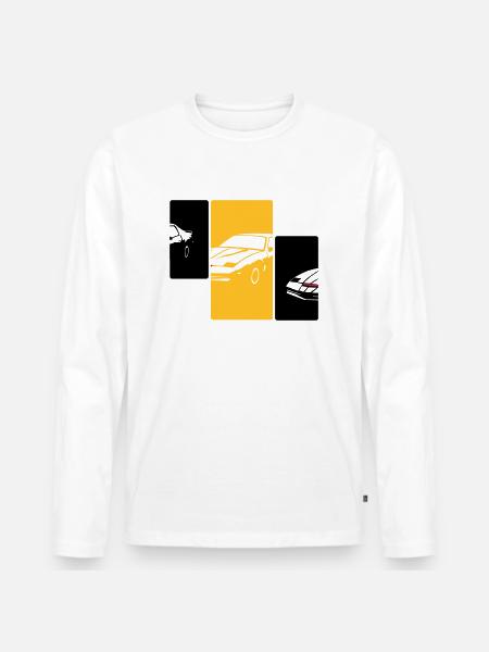 transam - Men's Premium Organic Long Sleeve Shirt - white