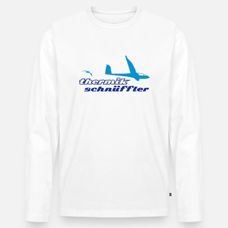 thermikschnueffler_a - Männer Premium Bio Langarmshirt - Weiß