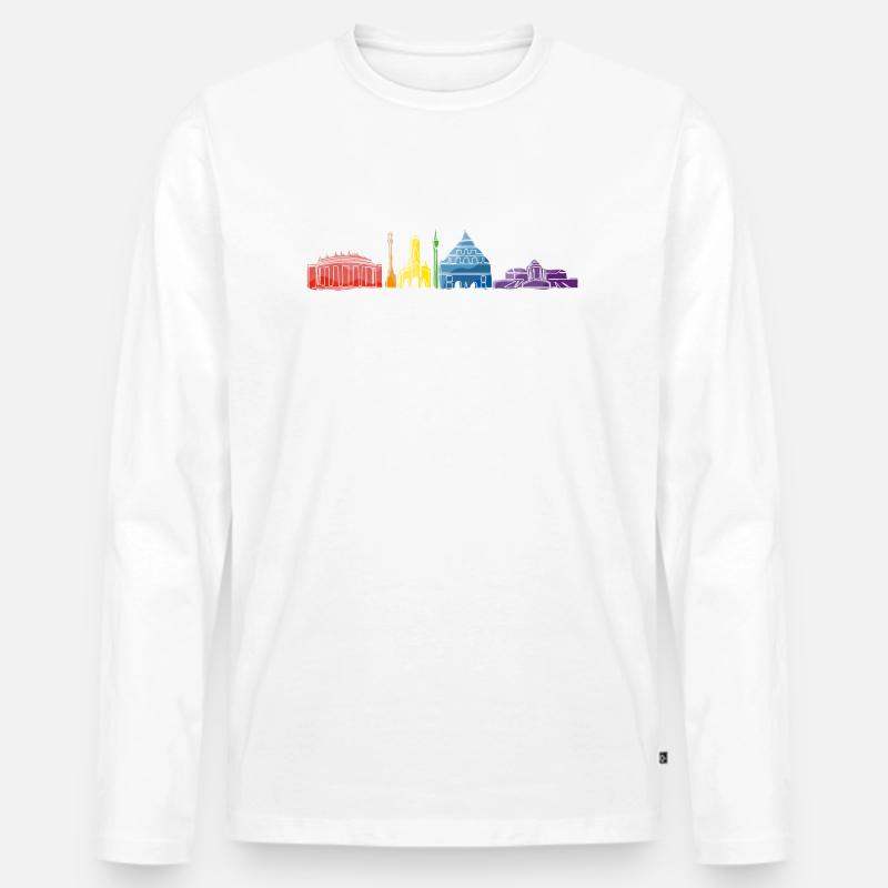 Stuttgart Bua - Männer Premium Bio Langarmshirt - undefined