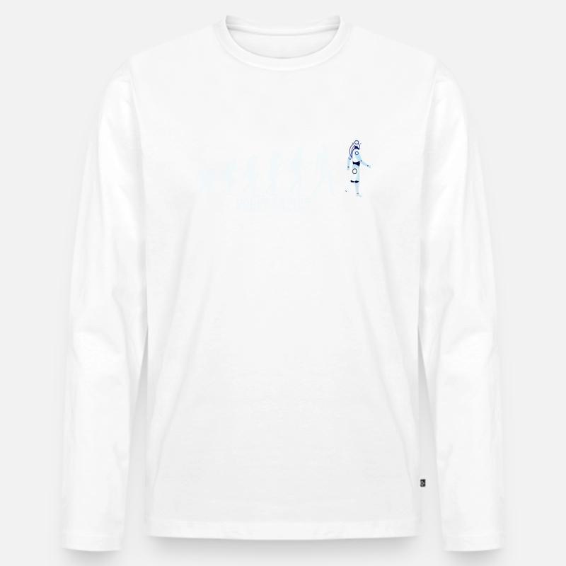 robot-sapien - Männer Premium Bio Langarmshirt - undefined