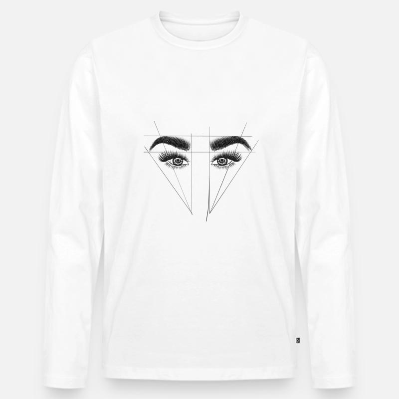 Brows eyebrows eyebrows browlifting microbladin Men's Premium Organic Long Sleeve Shirt