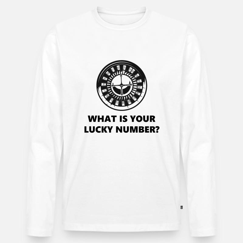 boardgame chess backgammon game night - Männer Premium Bio Langarmshirt - Weiß