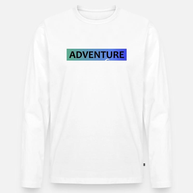 Adventure everywhere - Männer Premium Bio Langarmshirt - undefined