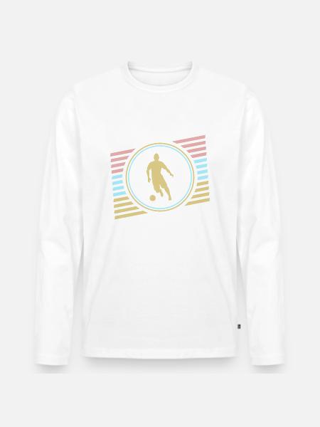 Fussball - Männer Premium Bio Langarmshirt - 