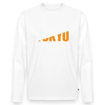 Tokyo Japan - Männer Premium Bio Langarmshirt - Weiß - Vorne - Nico (187cm)