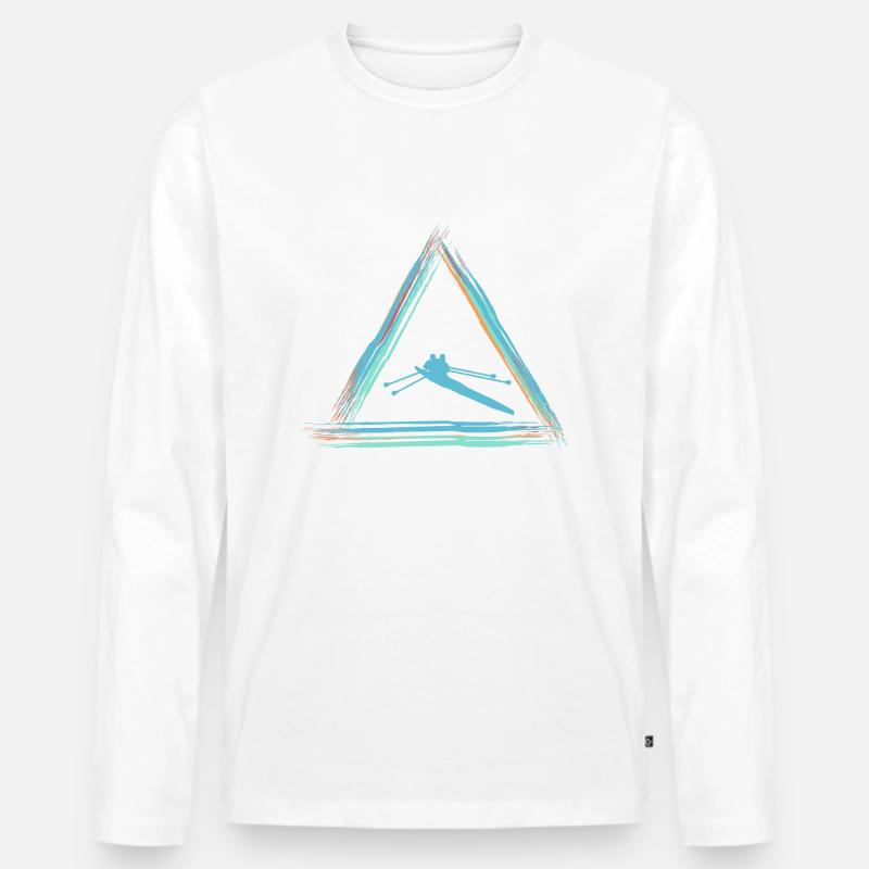 Rudern - Männer Premium Bio Langarmshirt - undefined