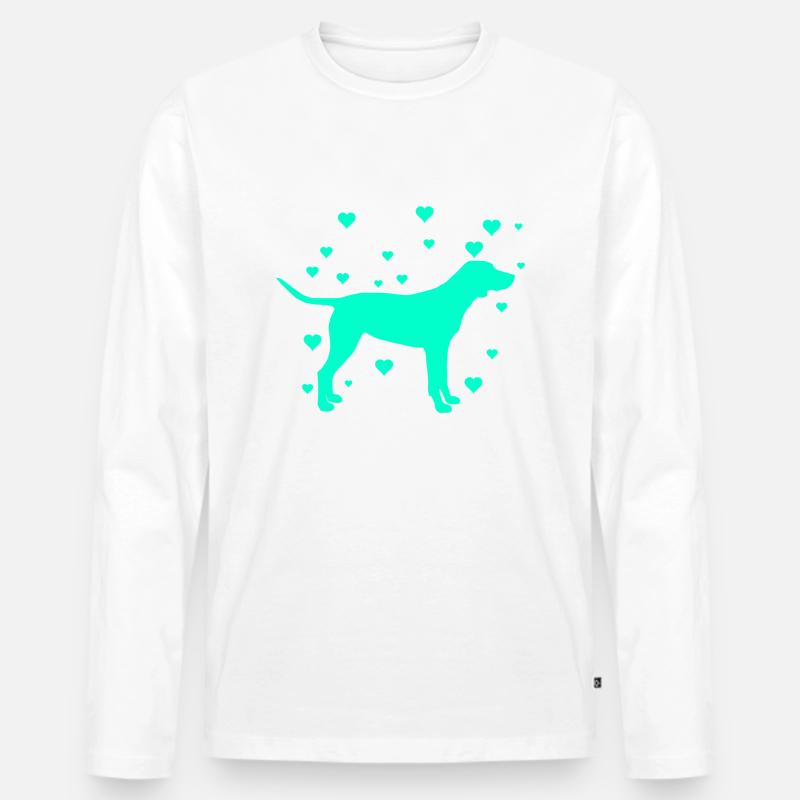 Labrador - Männer Premium Bio Langarmshirt - undefined