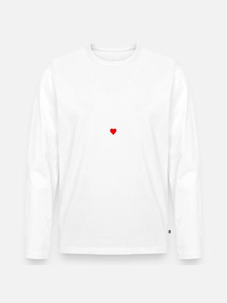 Happy Birthday MAMA wir lieben dich! - Männer Premium Bio Langarmshirt - Weiß