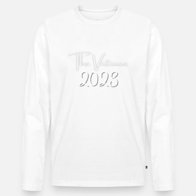 The Virtuosos 2023 - Männer Premium Bio Langarmshirt - Weiß