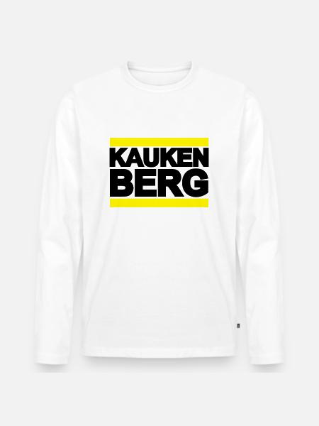 Kaukenberg Paderborn - Männer Premium Bio Langarmshirt - Weiß