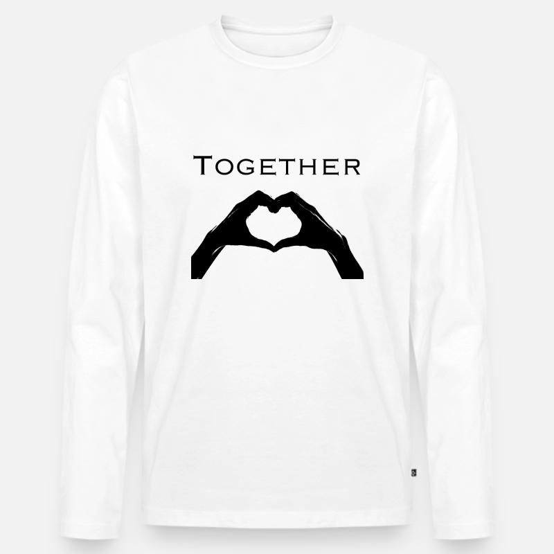 Together - Männer Premium Bio Langarmshirt - undefined