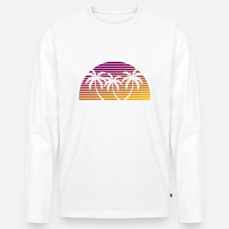 Lanzarote - Männer Premium Bio Langarmshirt - undefined
