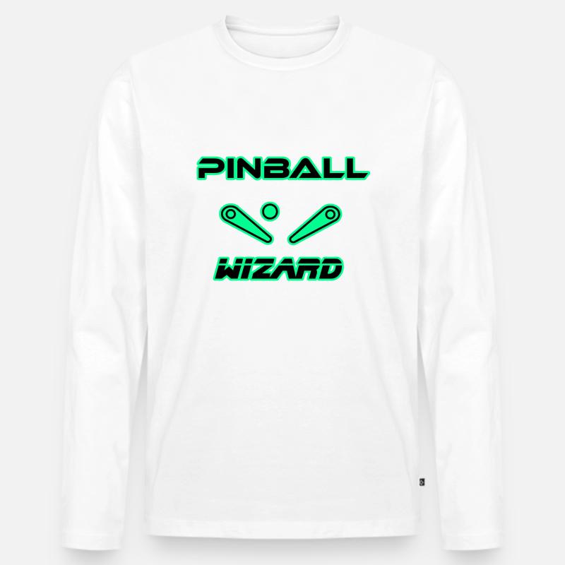 Pinball Wizard - Männer Premium Bio Langarmshirt - undefined