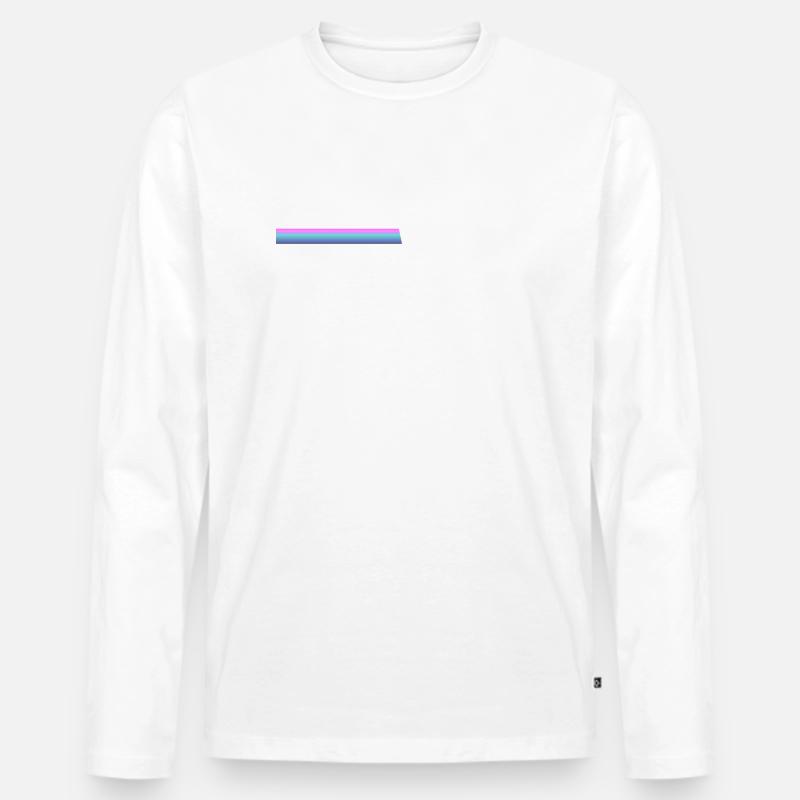 1984 - Männer Premium Bio Langarmshirt - Weiß