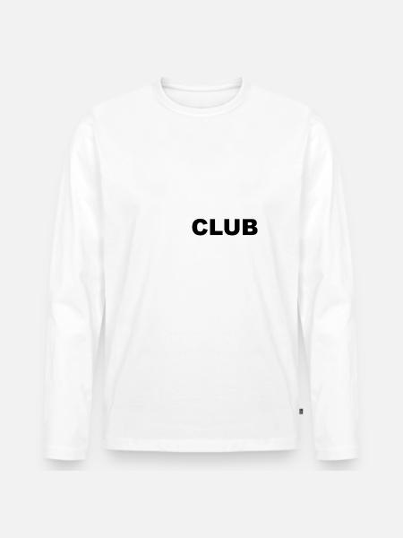 5 A.M. CLUB! - Männer Premium Bio Langarmshirt - Weiß