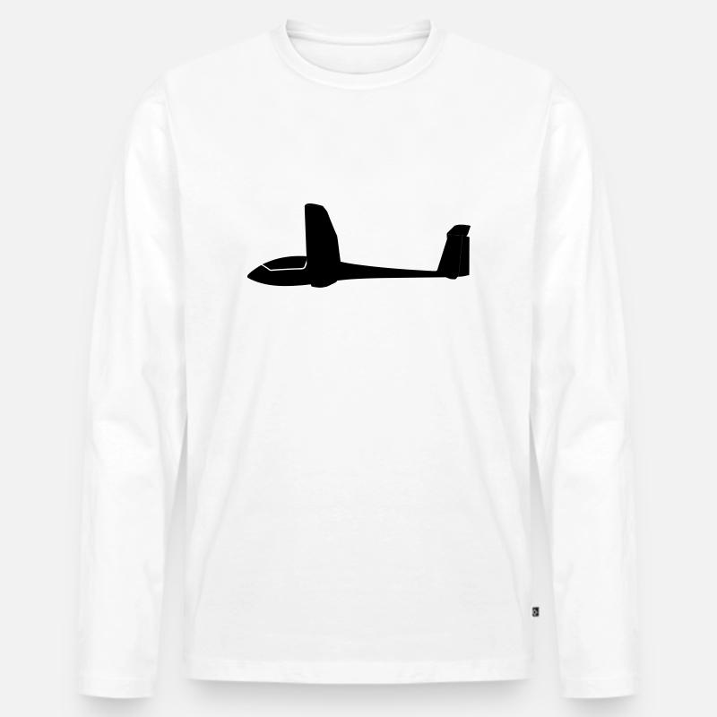 astircs - Männer Premium Bio Langarmshirt - Weiß