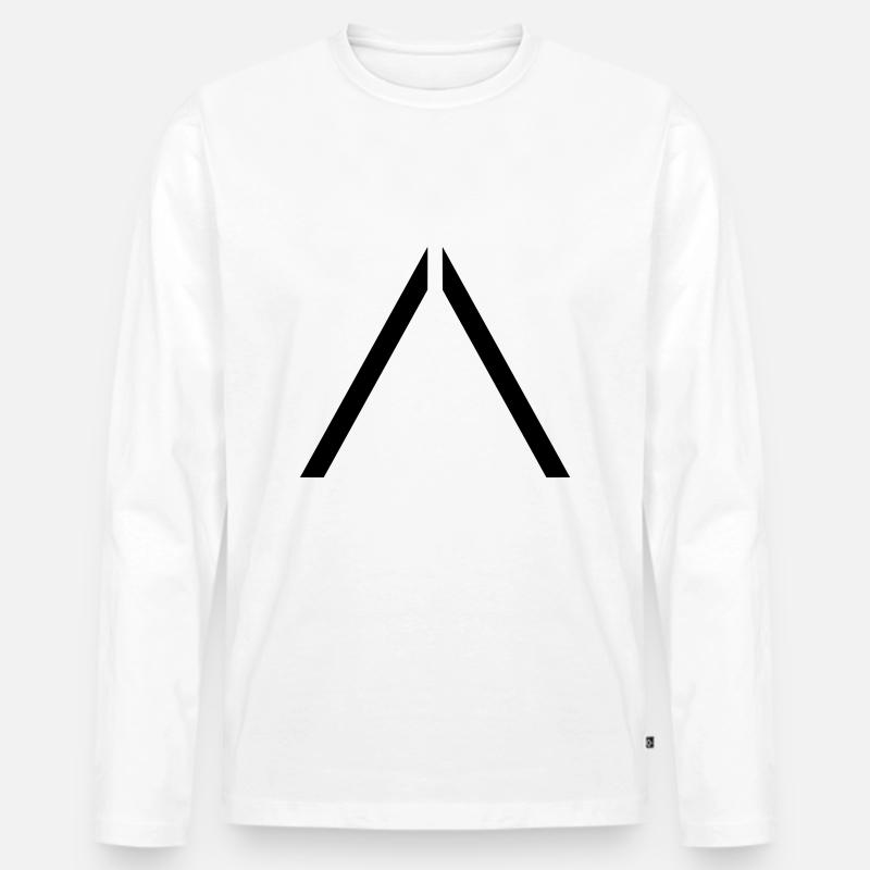 The OA: A - Männer Premium Bio Langarmshirt - Weiß