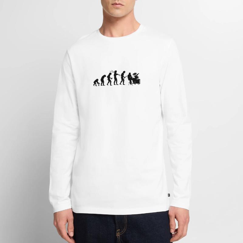 Evolutionary development Men's Premium Organic Long Sleeve Shirt