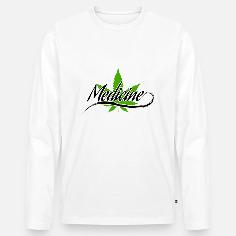Hanf - Männer Premium Bio Langarmshirt - undefined