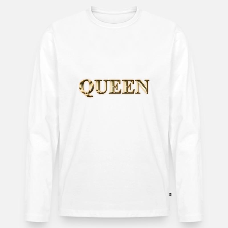 QUEEN - Männer Premium Bio Langarmshirt - undefined