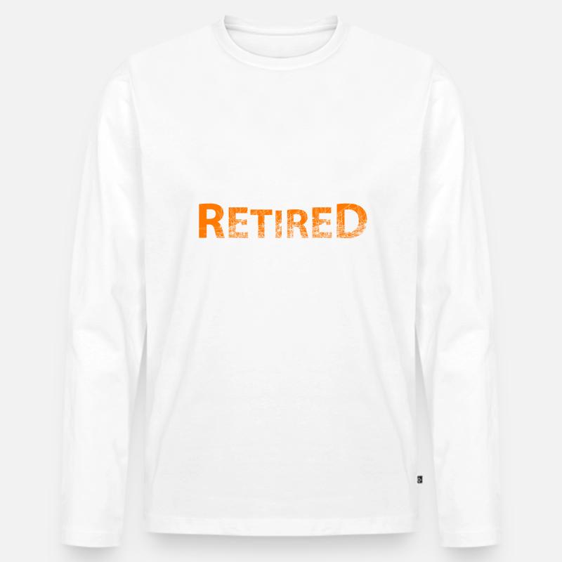 The legend has retired - Männer Premium Bio Langarmshirt - undefined
