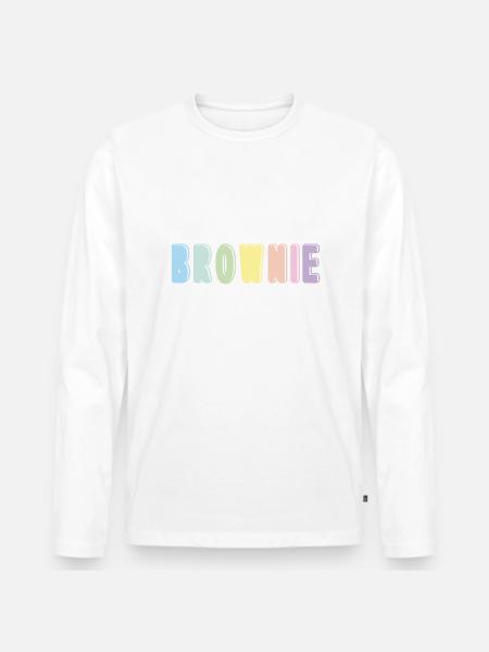 Brownie - Men's Premium Organic Long Sleeve Shirt - 