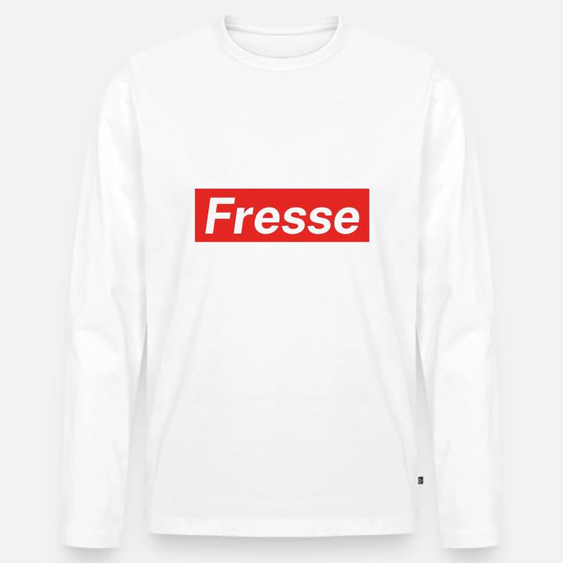 Fresse - Männer Premium Bio Langarmshirt - undefined
