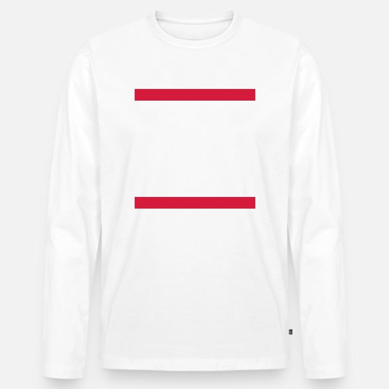 Niederlande - Männer Premium Bio Langarmshirt - undefined