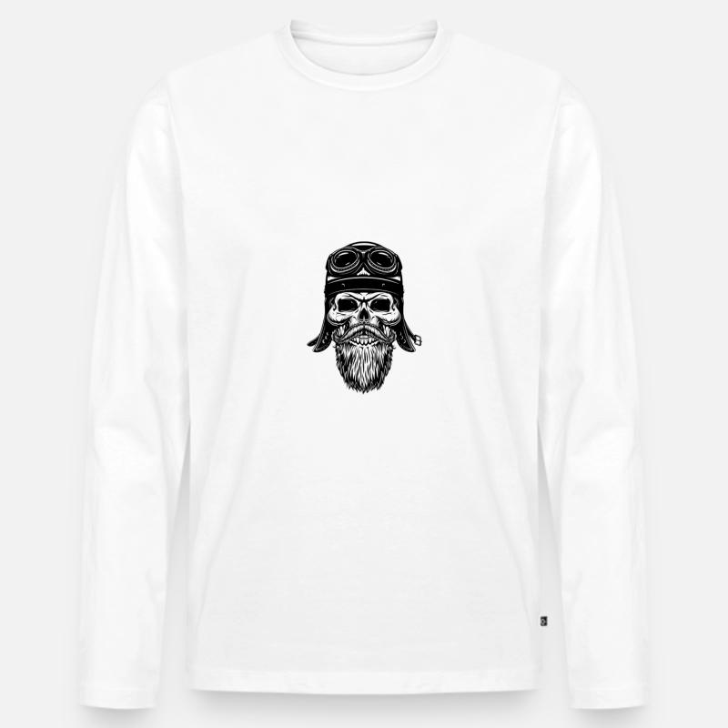 Look Motard. - Männer Premium Bio Langarmshirt - undefined