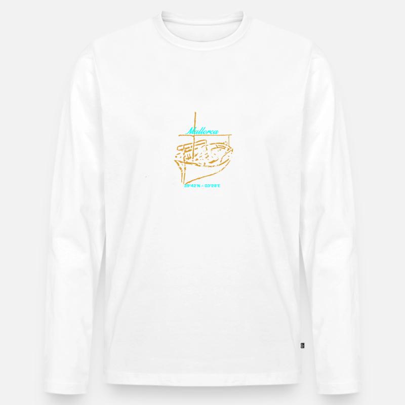 Cala Rajada - Männer Premium Bio Langarmshirt - undefined