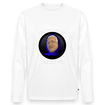 Idée de cadeau drôle de conception de babushka russie - T-shirt manches longues Premium bio Homme - blanc - Devant - Nico (187cm)
