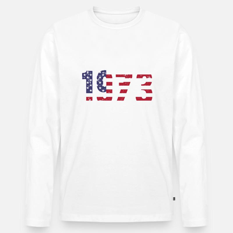 1973 Pro Roe - Männer Premium Bio Langarmshirt - undefined