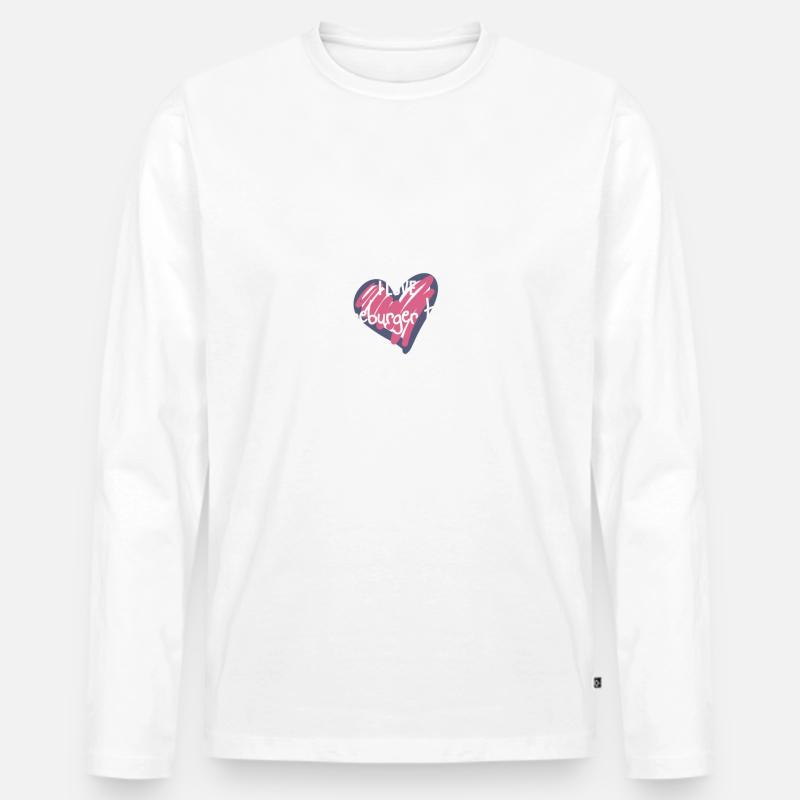 Lüneburger Heide - Männer Premium Bio Langarmshirt - undefined