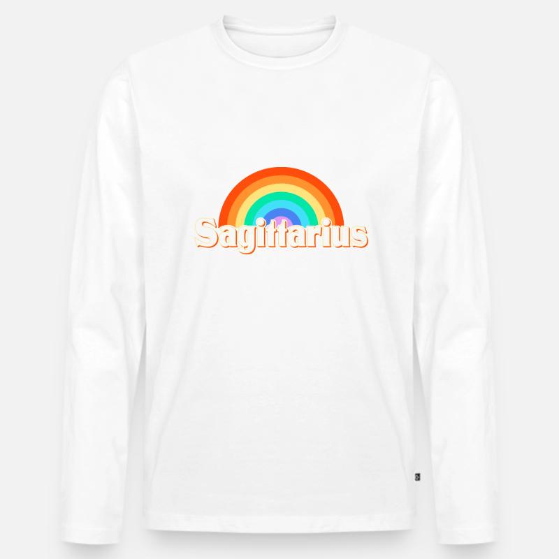 Sternzeichen Schütze - Männer Premium Bio Langarmshirt - undefined