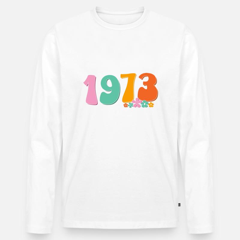 1973 Pro Roe - Männer Premium Bio Langarmshirt - undefined