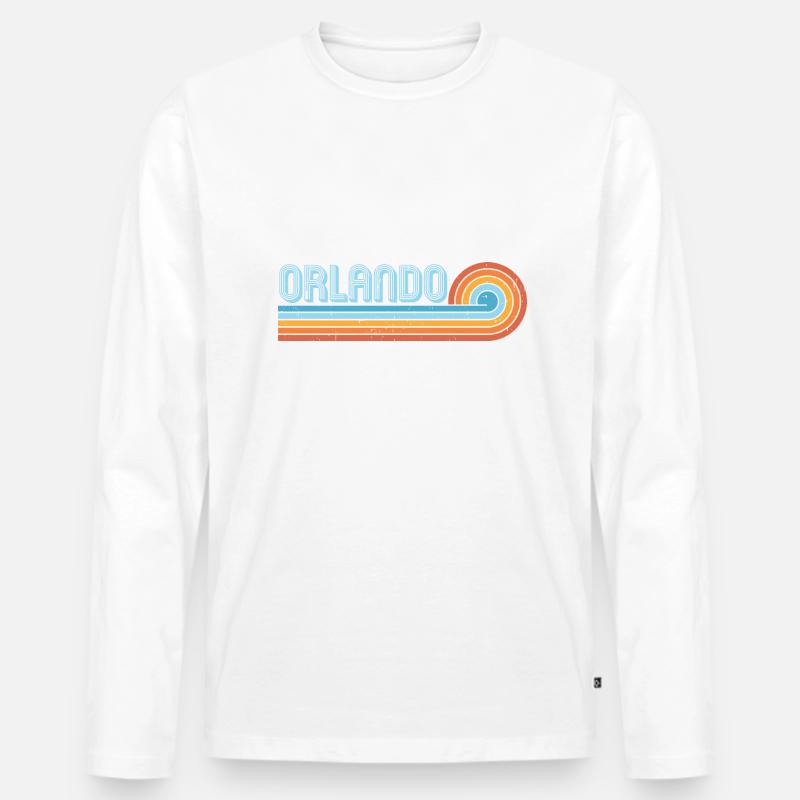 Orlando Florida - Männer Premium Bio Langarmshirt - undefined