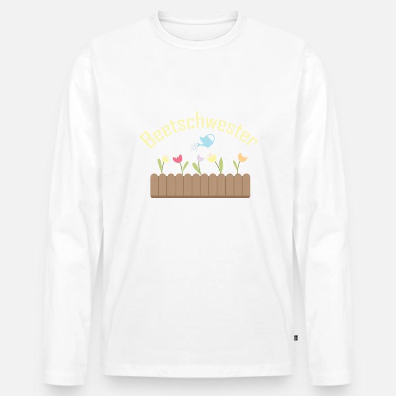 Beetschwester - Männer Premium Bio Langarmshirt - undefined