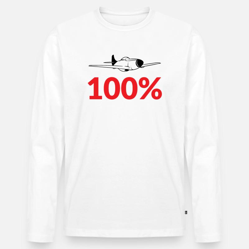 100% MODELLBAUER - Männer Premium Bio Langarmshirt - undefined
