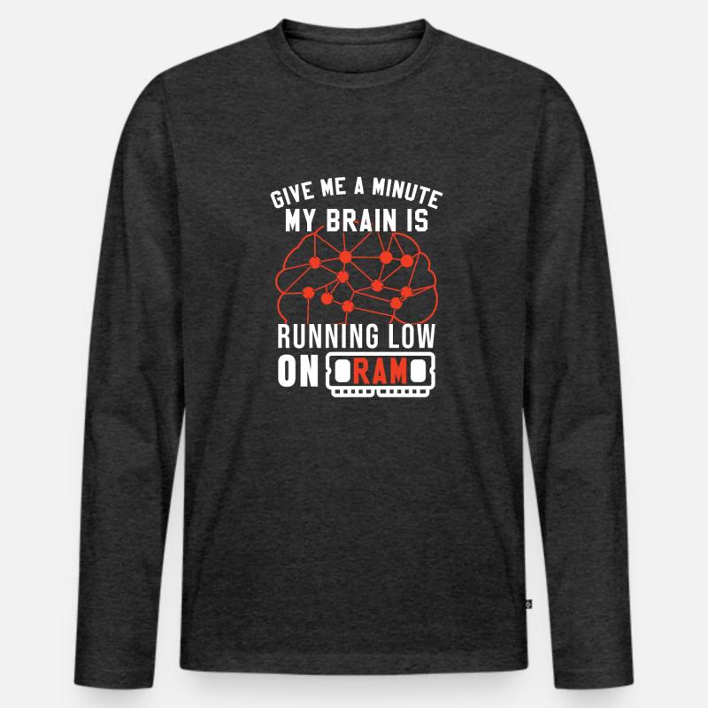 Coding | Coder | Programming | Software Developer Men's Premium Organic Long Sleeve Shirt