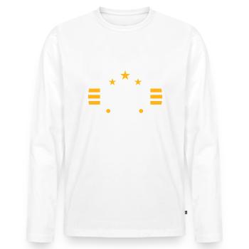 Si tu n'as pas de Pascal dans vie - Cadeau Pascal - T-shirt manches longues Premium bio Homme - blanc - Devant - Nico (187cm)