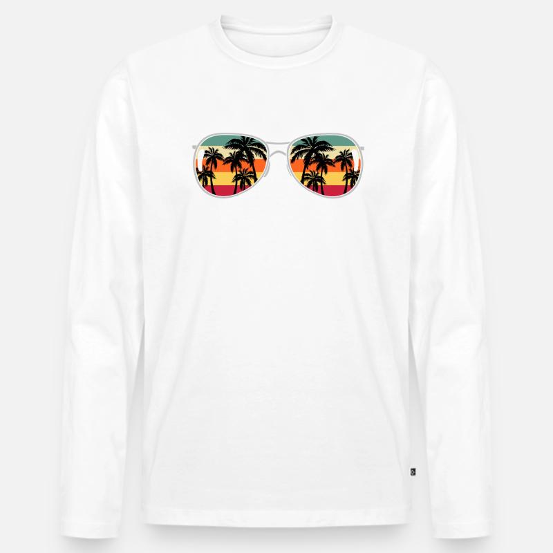 Cousins Beach - Männer Premium Bio Langarmshirt - undefined