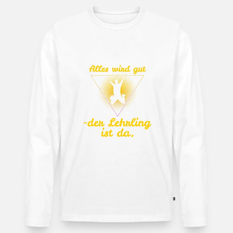 Lehrling - Männer Premium Bio Langarmshirt - undefined