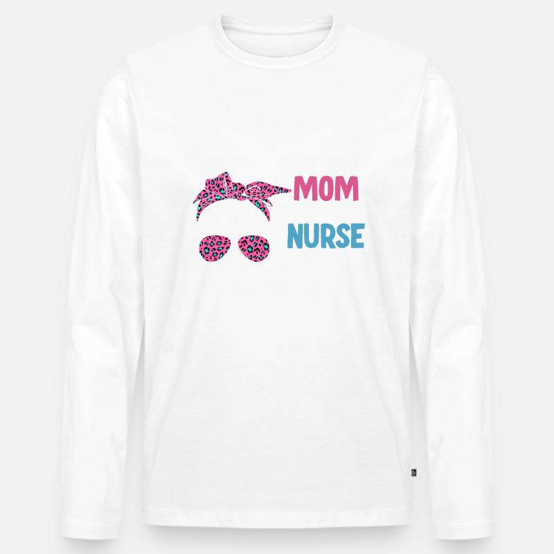 Krankenschwester Nurse Life - Männer Premium Bio Langarmshirt - undefined