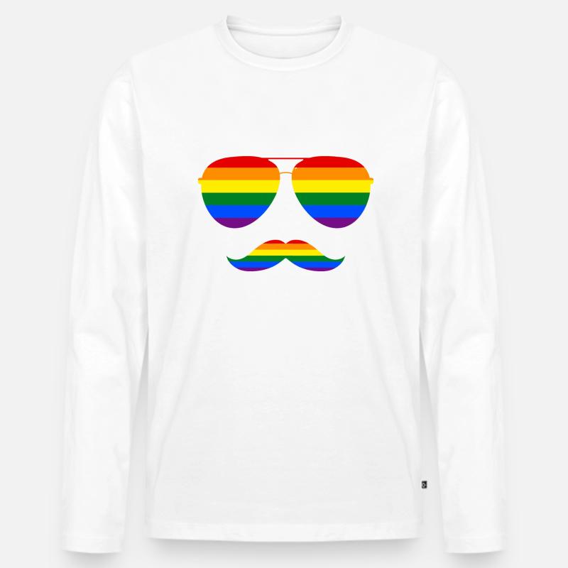 LGBT - Männer Premium Bio Langarmshirt - undefined
