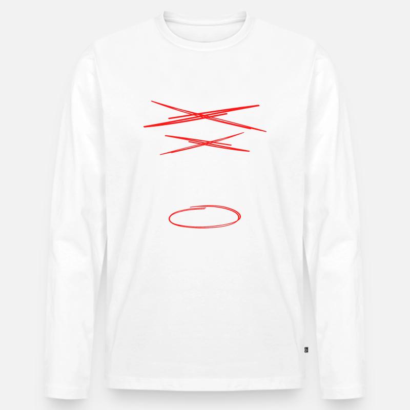 Freundin Verlobte Ehefrau Est 2011 - Männer Premium Bio Langarmshirt - Weiß